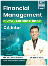 CA Inter (2023 Scheme) Financial Management Divya Jadi Booti Book by CA Satish Jalan
